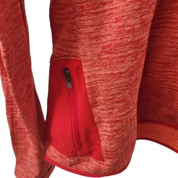 Nike Red Long Sleeve Women's Tee - Picture 4 of 11